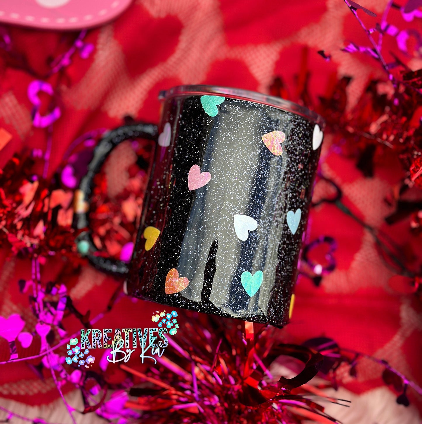 Pearl Hearts Mug