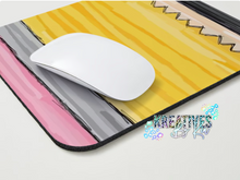 Load image into Gallery viewer, Pencil Mouse Pad
