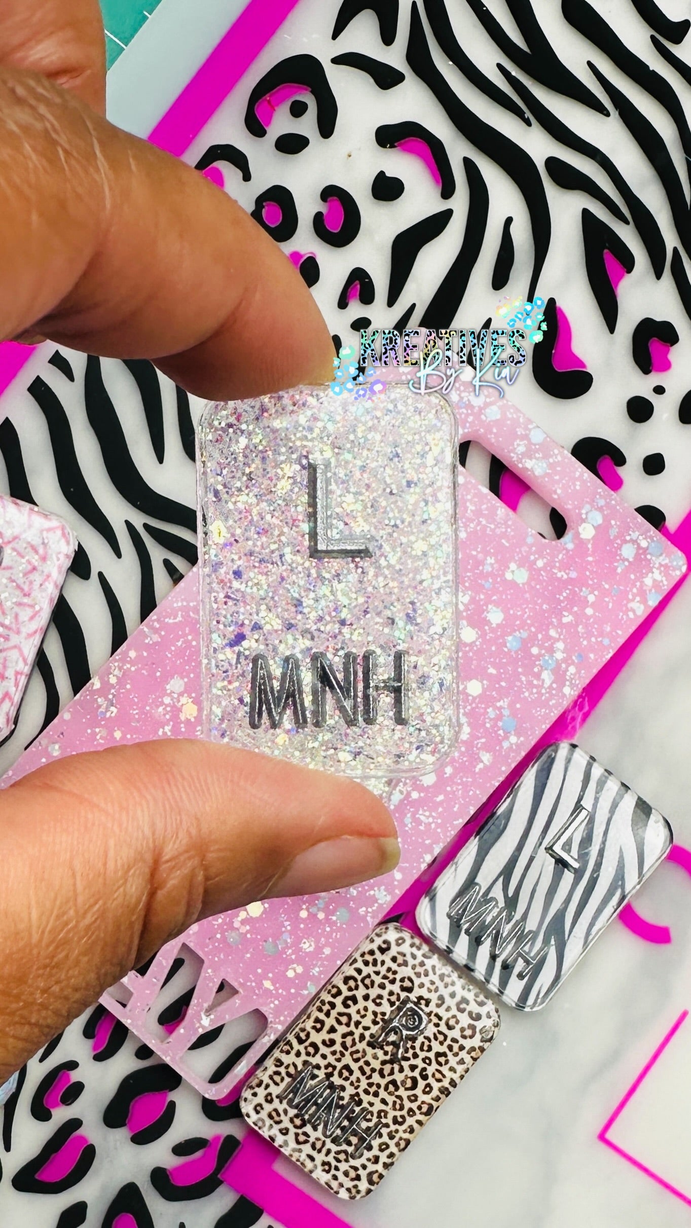 Custom Glitter X-Ray Markers | Set of 2 | Personalized Radiology Markers