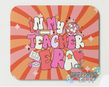 Load image into Gallery viewer, In My Teacher Era Mouse Pad