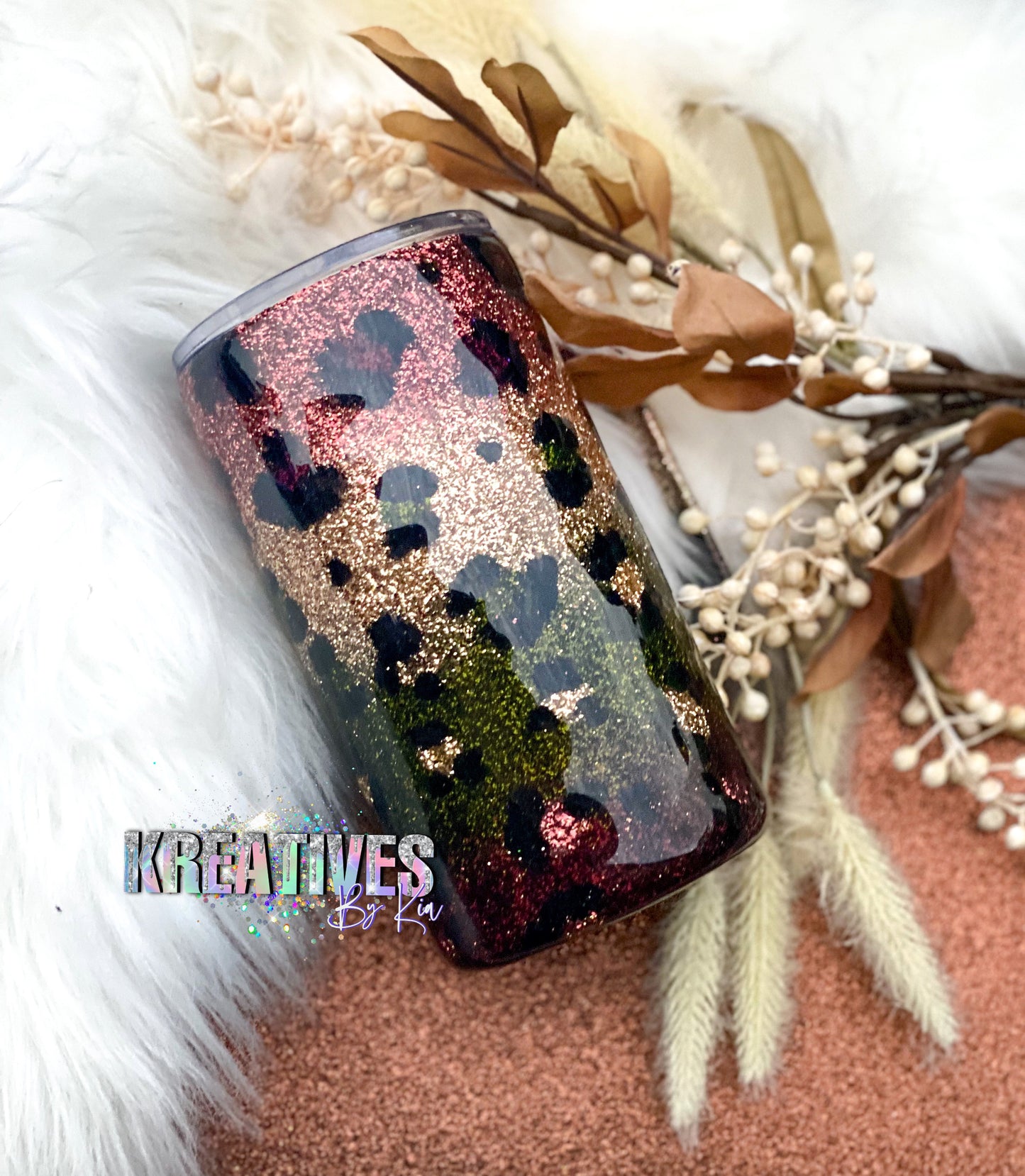 Fall Ombré Leopard