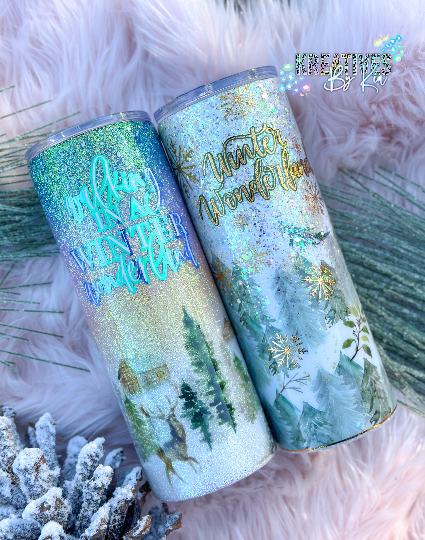 Sunset Wonderland (walking in a winter wonderland)
