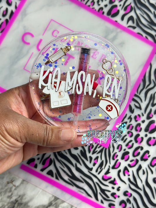 Personalized Nurse Coasters