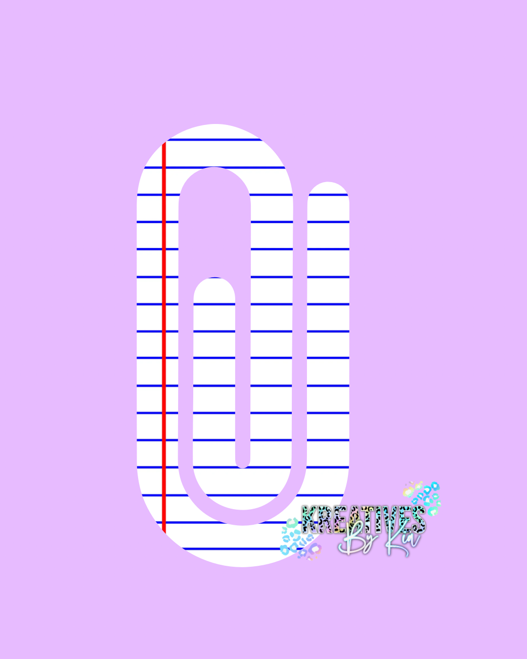 Jumbo Acrylic Paperclips