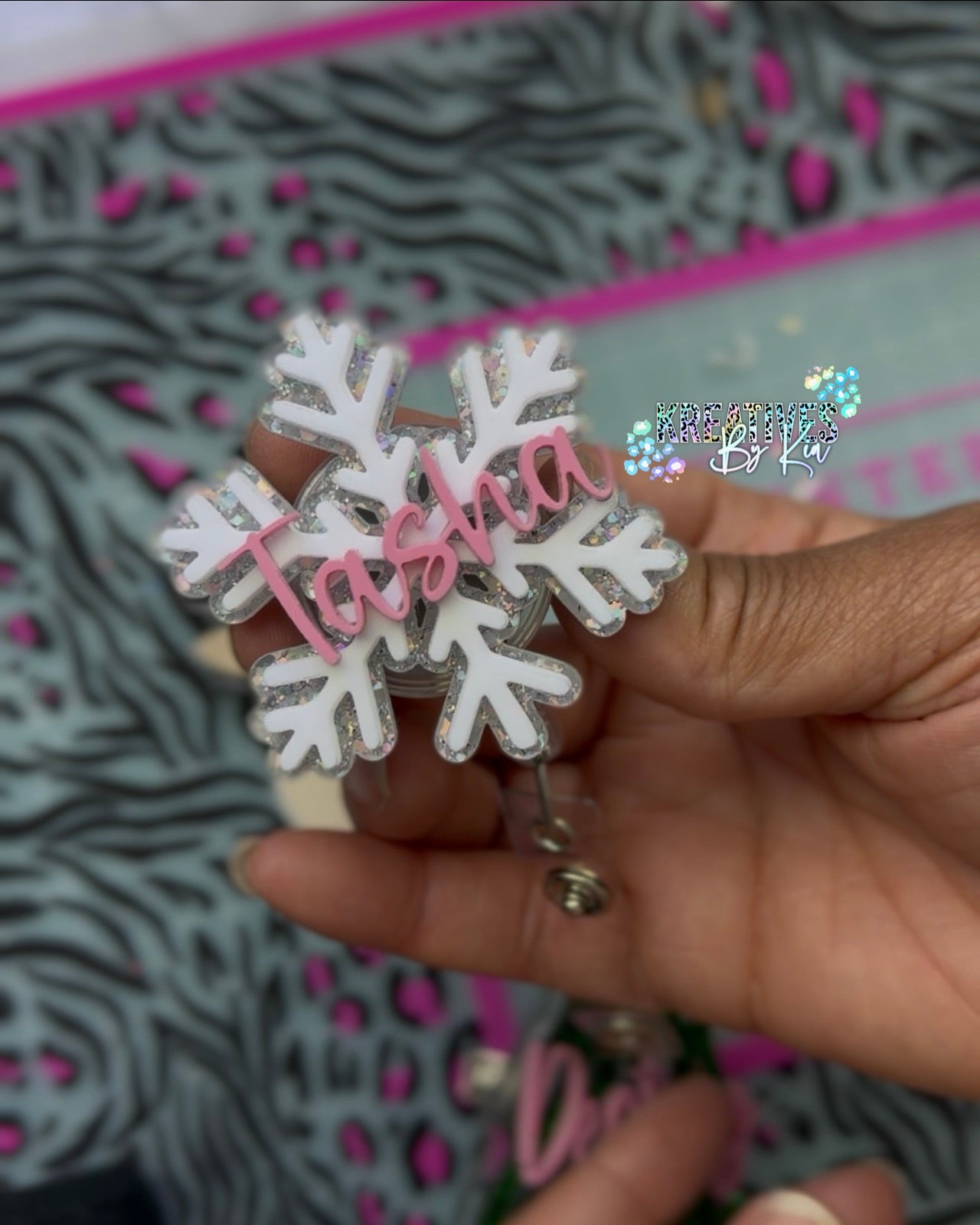 Christmas Badge Reels