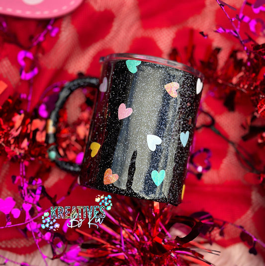 Pearl Hearts Mug