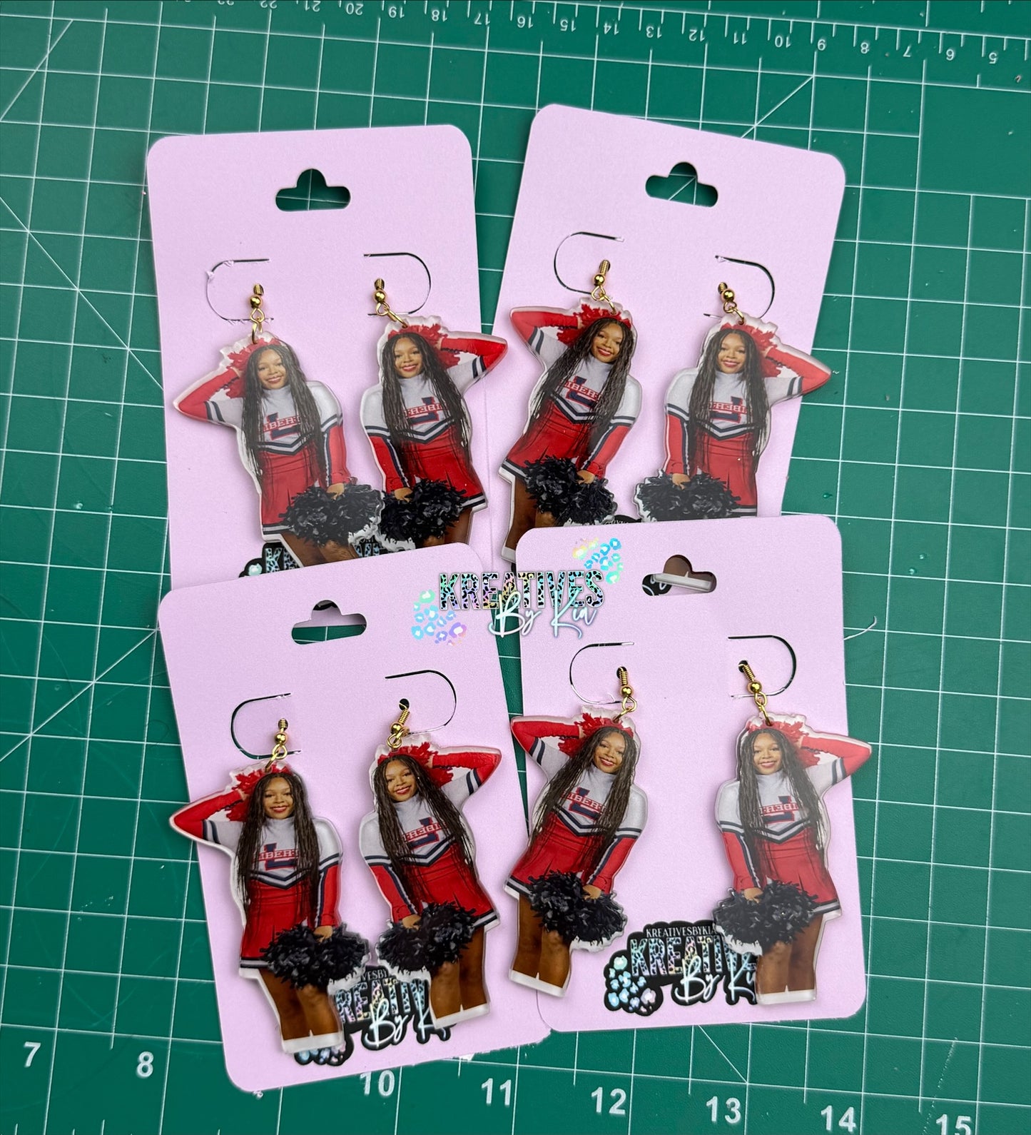 Custom Photo Acrylic Earrings