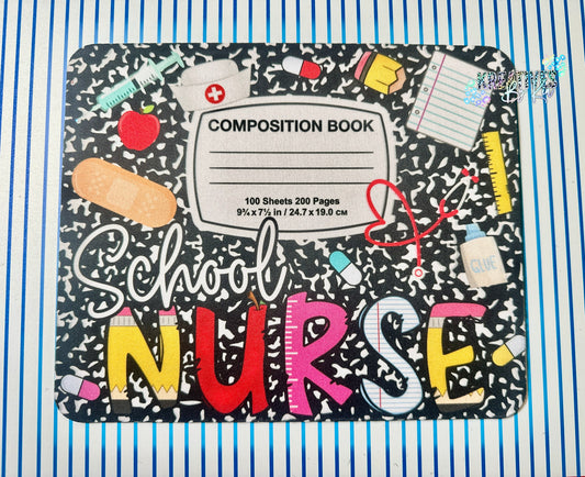 School Nurse Mousepad