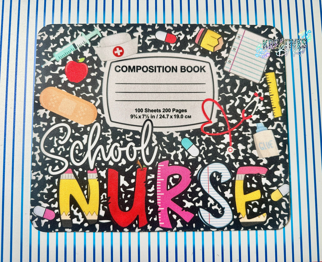 School Nurse Mousepad