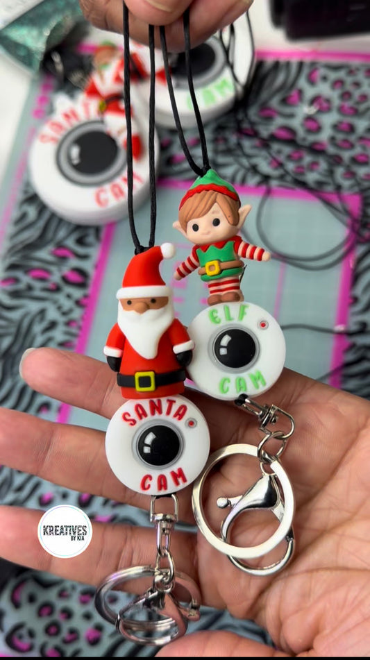 Santa & Elf Cam Lanyards
