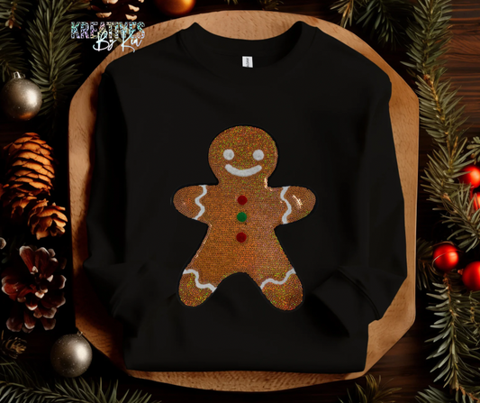 Gingerbread Sequin Sweatshirt(Preorder)