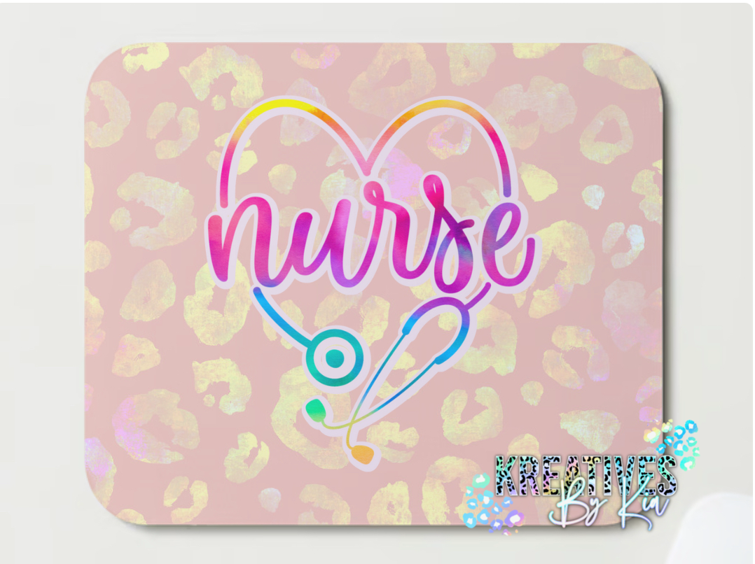 Nurse Stethoscope Mousepad