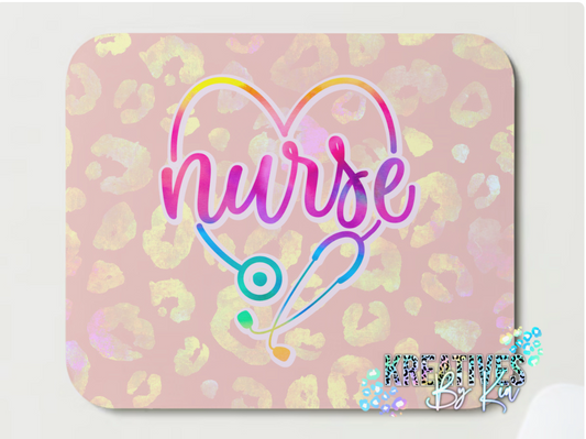 Nurse Stethoscope Mousepad