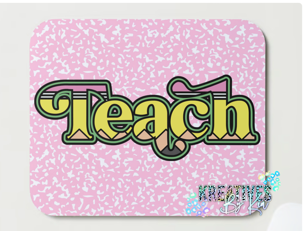 Teach Mouse Pad