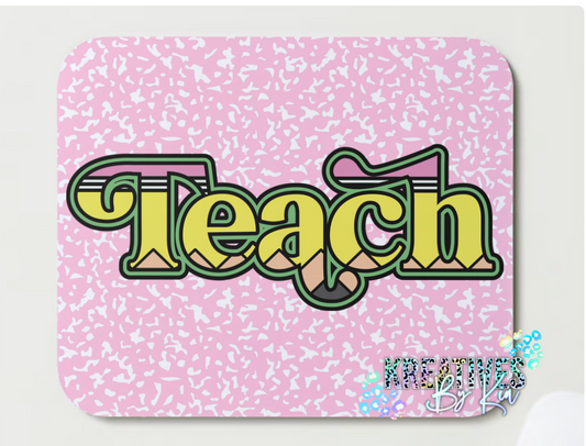 Teach Mouse Pad