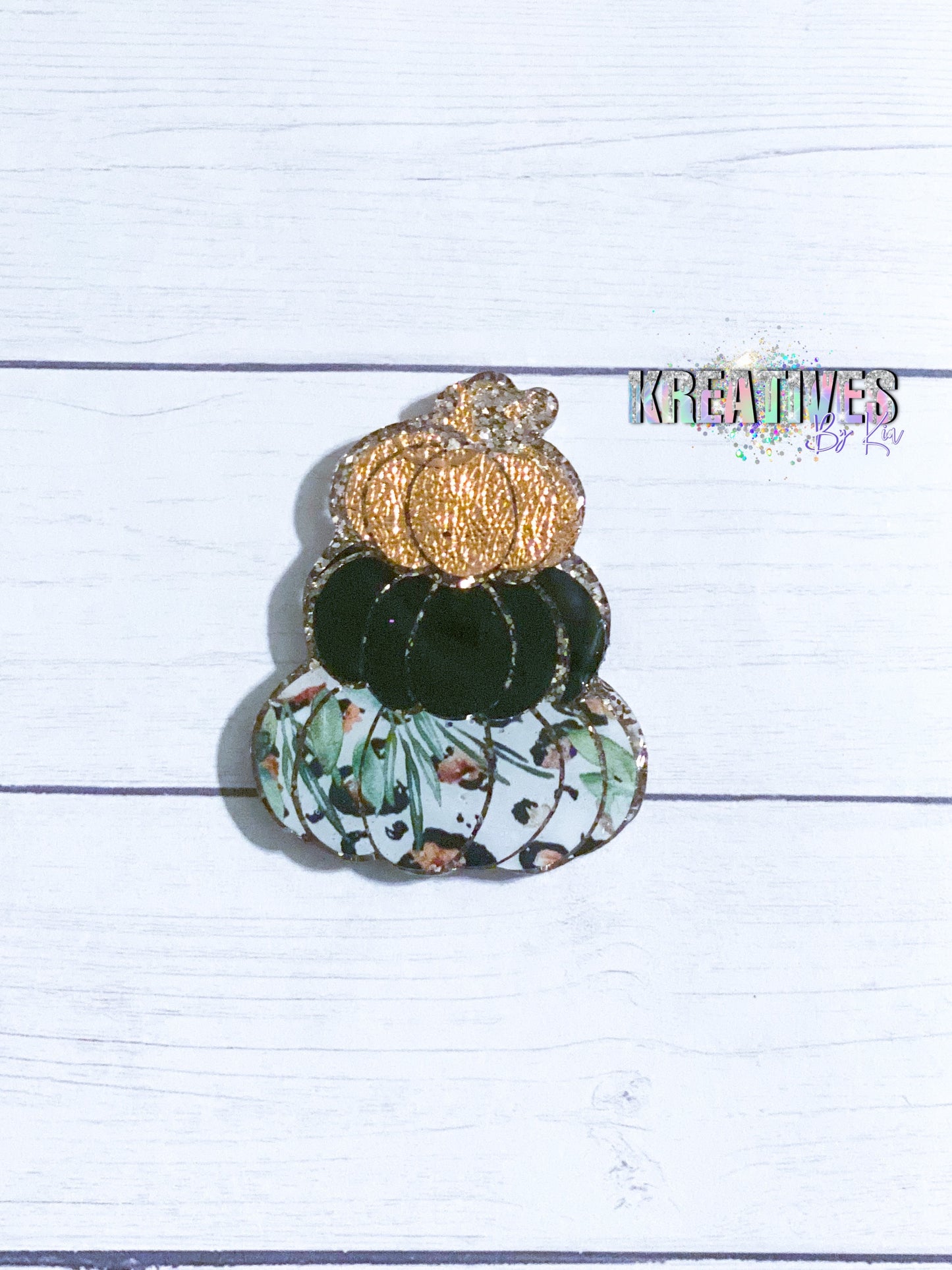 Stacked Pumpkin- Leopard