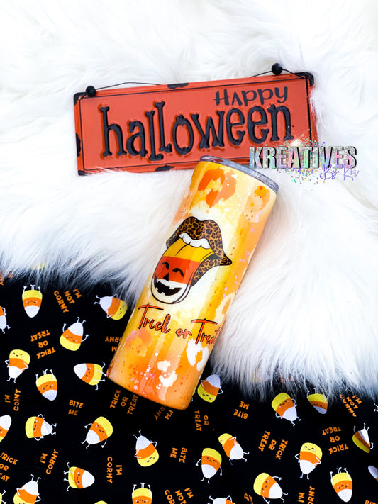 Candy Corn Leopard