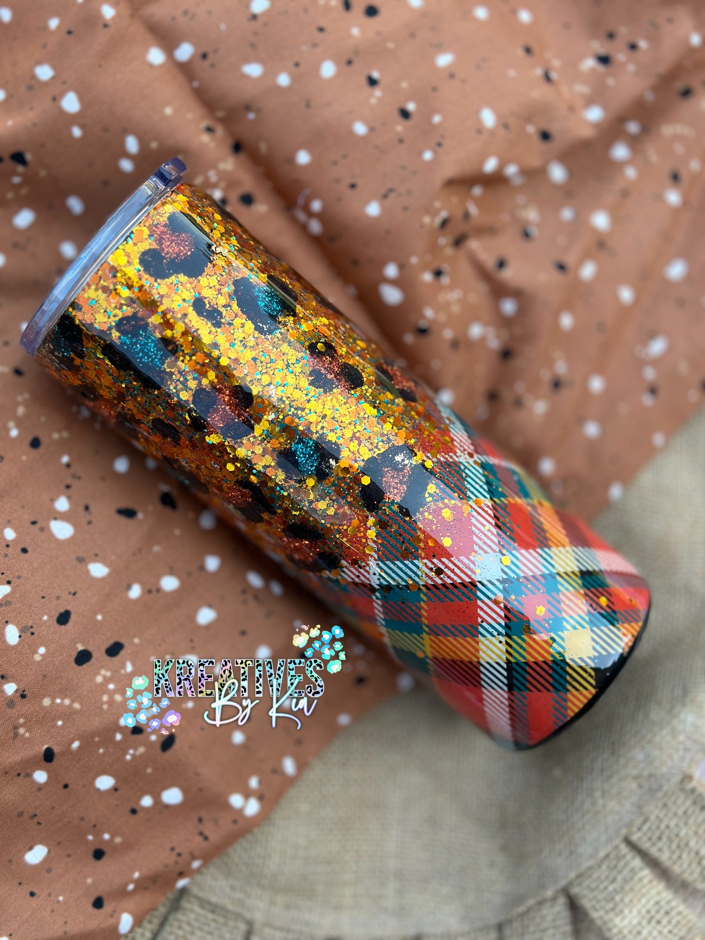 Fall Plaid Leopard