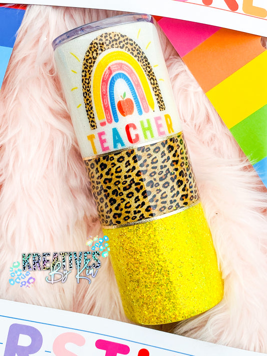 Leopard Rainbow Teacher