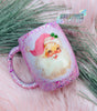 Vintage Pink Santa